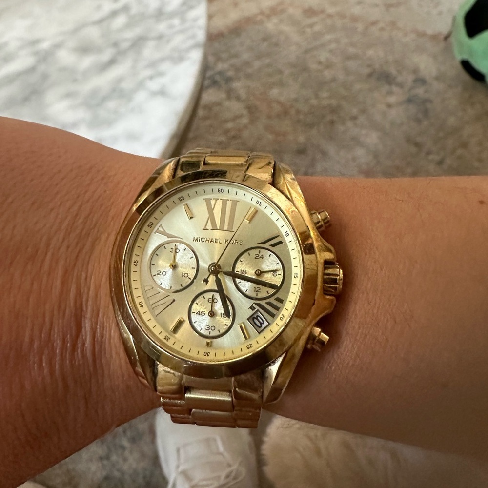 Michael Kors gold watch